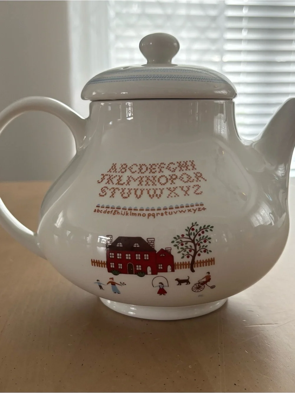 RALPH LAUREN Wedgwood Sampler Teapot. 1989. See Photos for Details. Pre-owned.